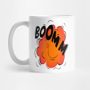 boom explosion Mug